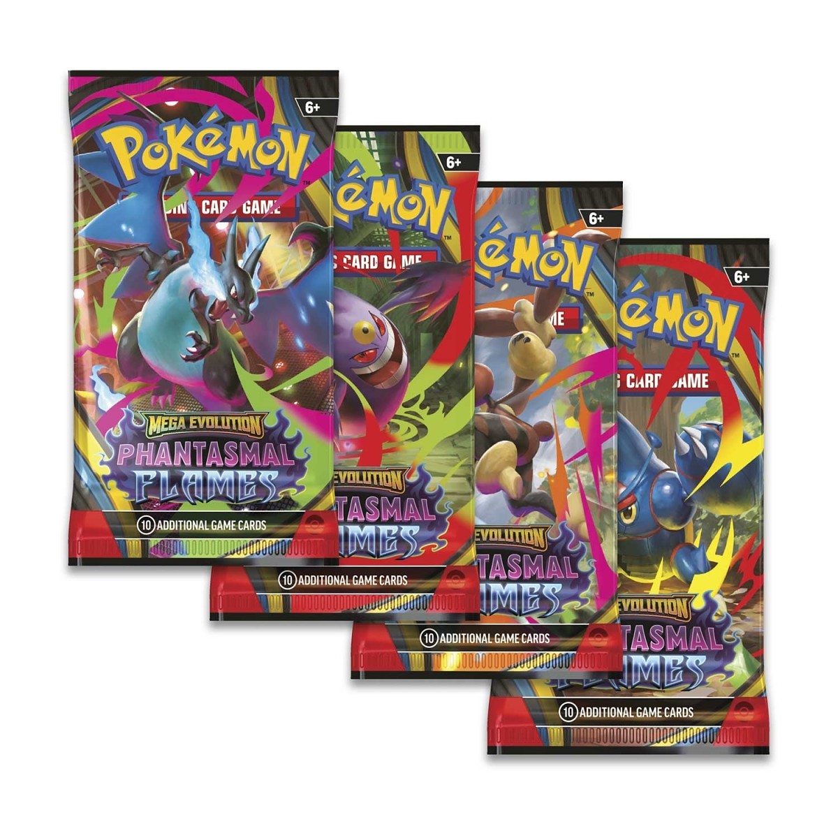 Pokémon TCG: Mega Evolution Phantasmal Flames Booster Display Box (36 Packs)