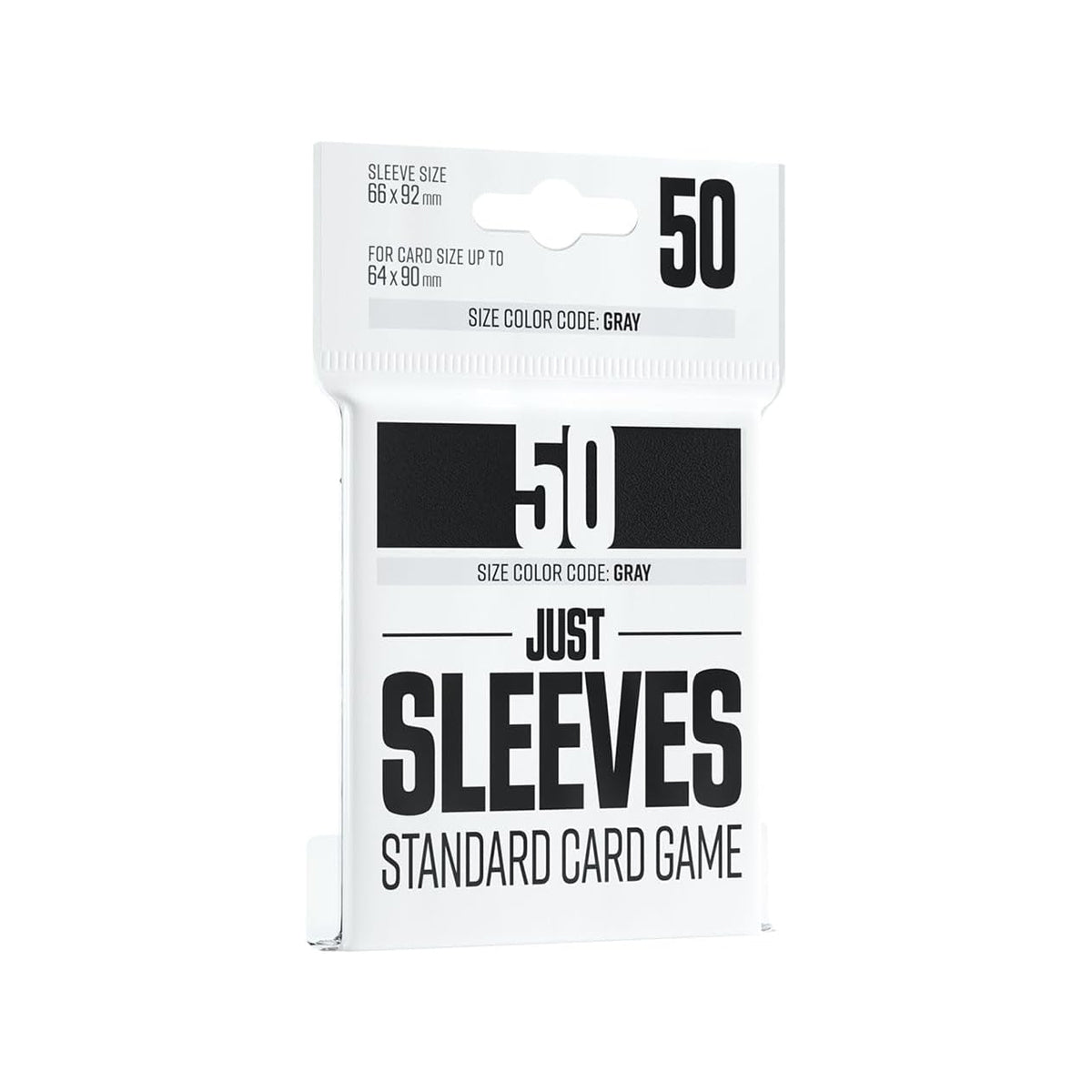 Just Sleeves: Standard Black Sleeves (50 pack)