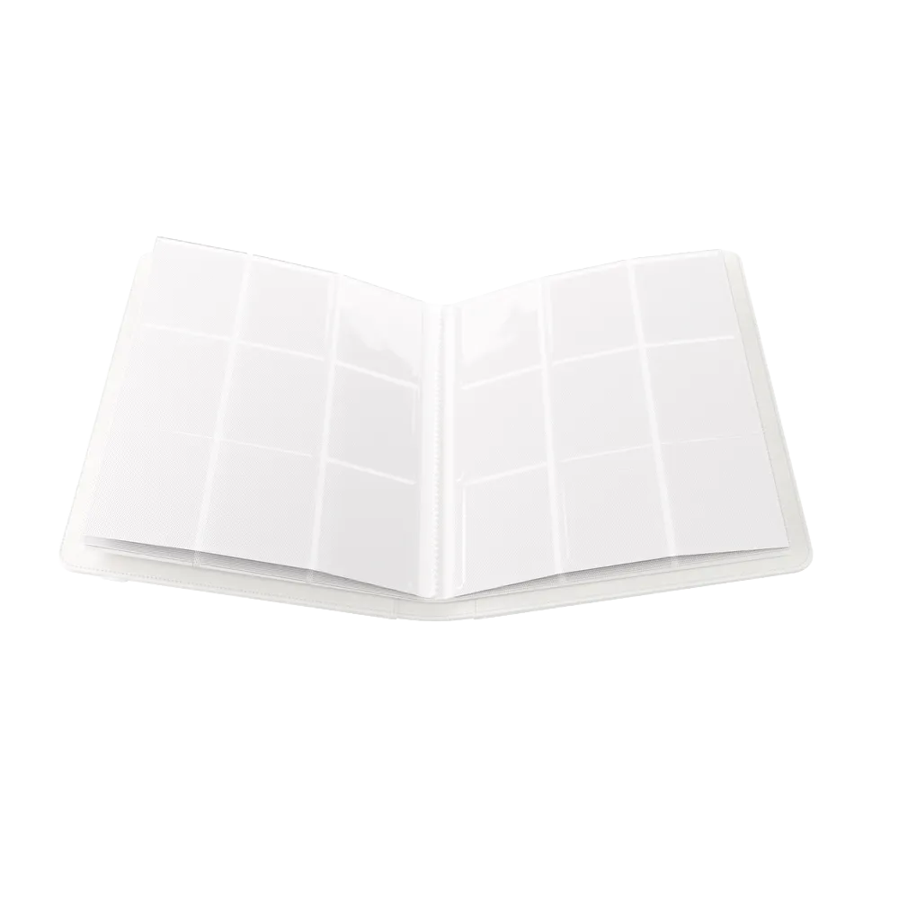 Opened White Gamegenic Prime 18-Pocket Album