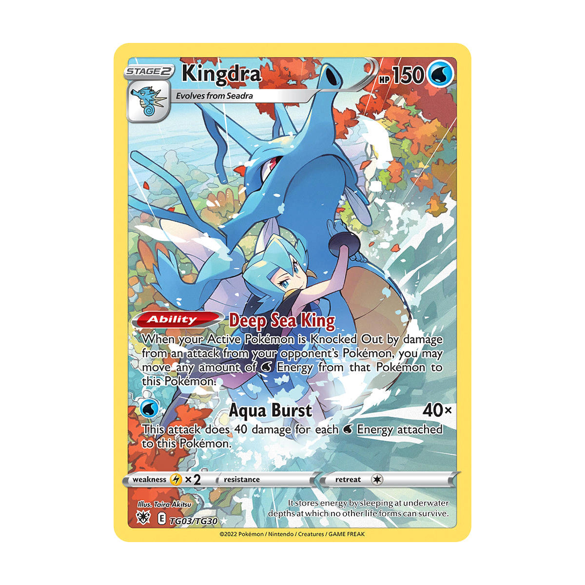 Kingdra TG03/TG30 - Astral Radiance - Single Card