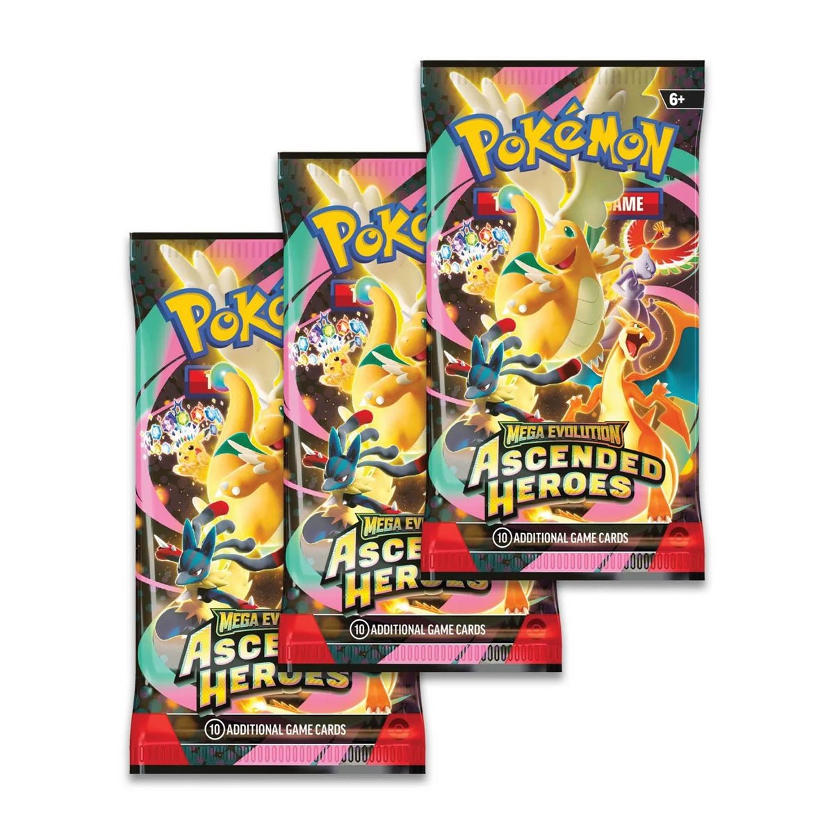 Pokemon TCG: Mega Evolution Ascended Heroes - Tech Sticker Collection (Charmander)