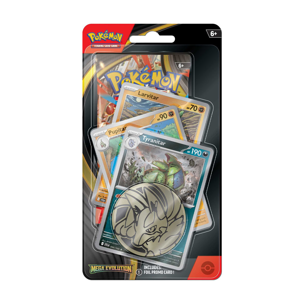 Pokémon TCG: Mega Evolution Premium Checklane Blister (Tyranitar)