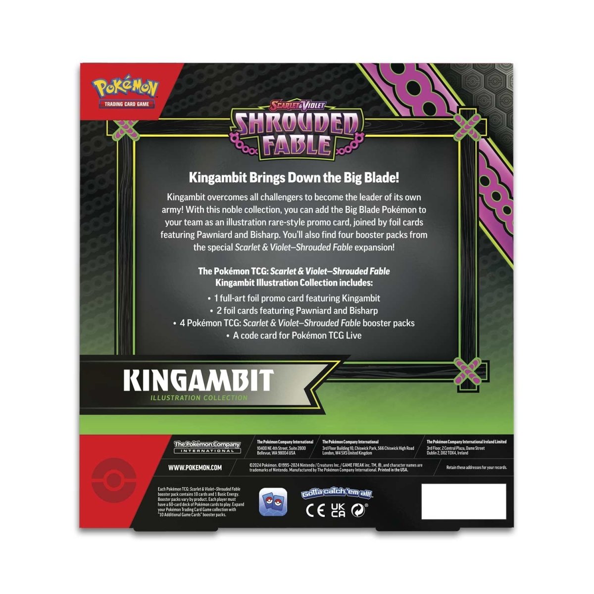 Shrouded Fable Kingambit Illustration Collection