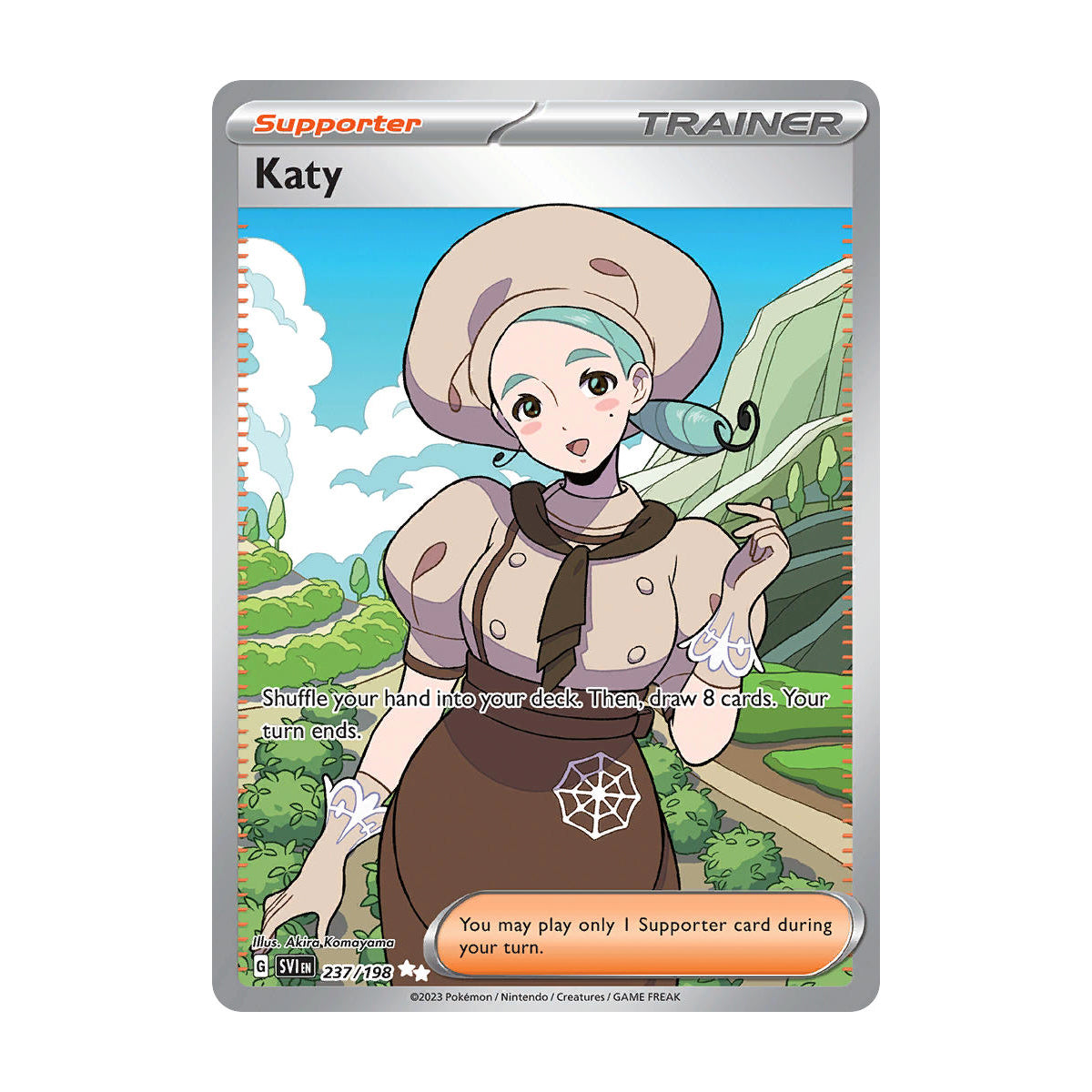 Katy 237/198 - Scarlet & Violet Base - Single Card 120HP Katy 237/198 - Scarlet & Violet Base - Single Card 120HP