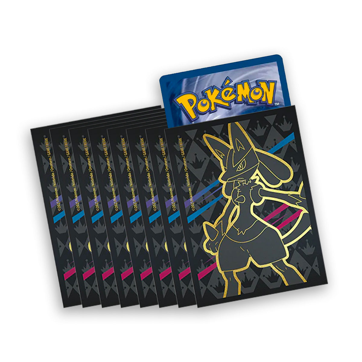 Pokmon TCG: Crown Zenith Lucario Sleeves (65 Pack) Pokmon TCG: Crown Zenith Lucario Sleeves (65 Pack)