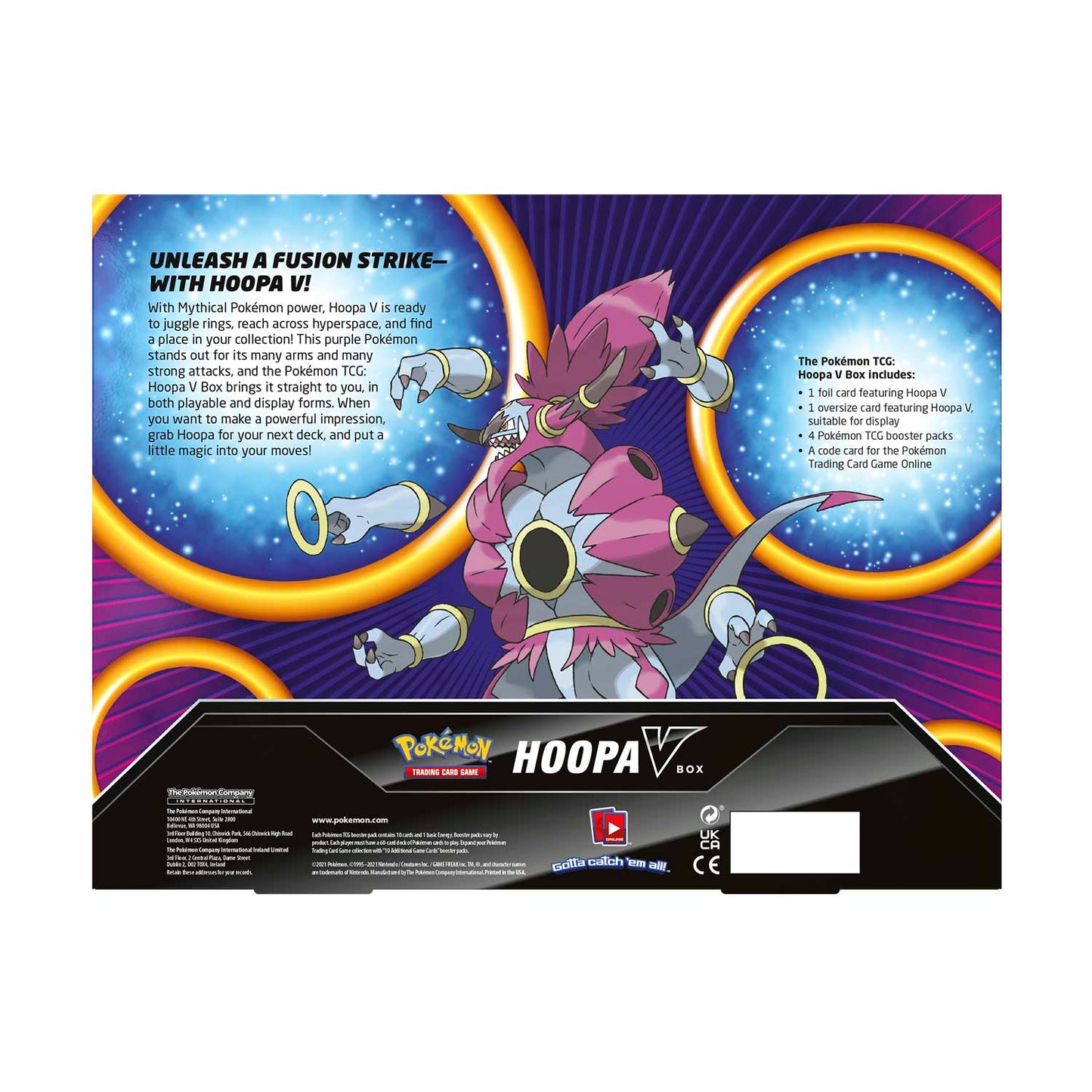 Hoopa V Collection Box - Pokémon TCG