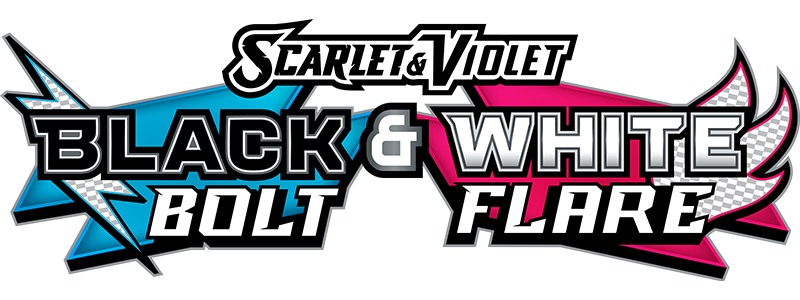 Black Bolt & White Flare Pokémon TCG expansion logo