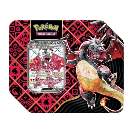 Paldean Fates 7inch Tin (Shiny Charizard ex)
