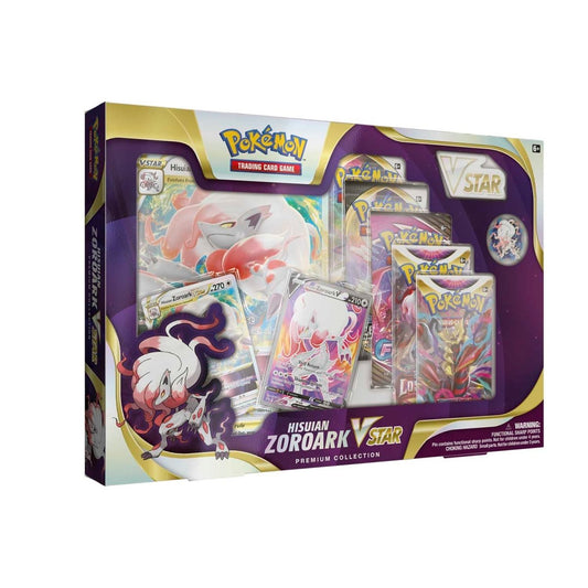 Pokemon TCG: Hisuian Zoroark VSTAR Premium Collection Box