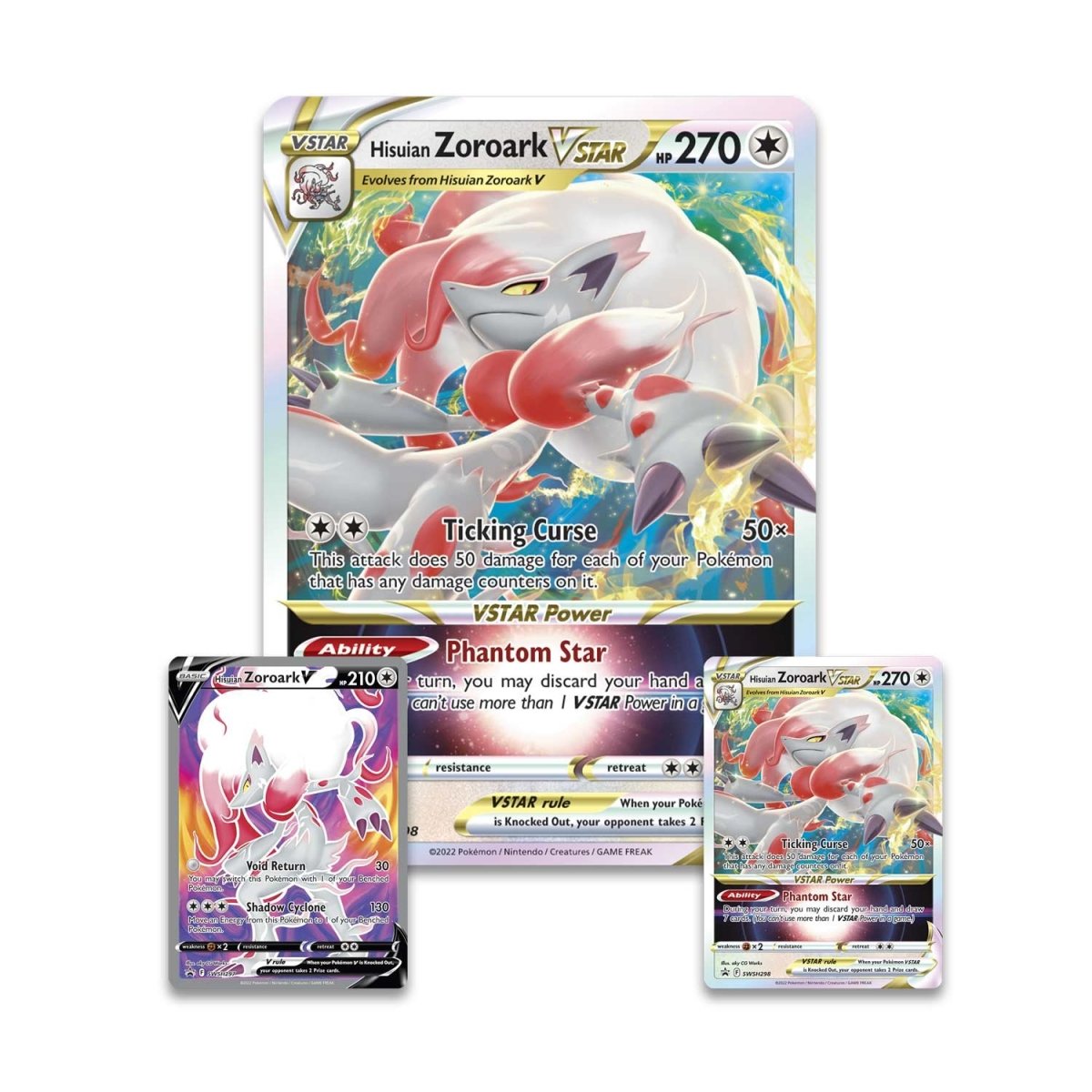 Pokemon TCG: Hisuian Zoroark VSTAR Premium Collection Box