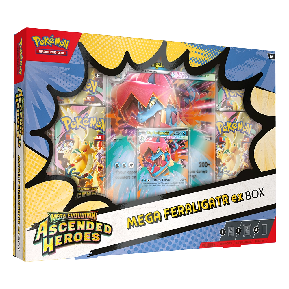 Ascended Heroes: Mega Feraligatr ex Box