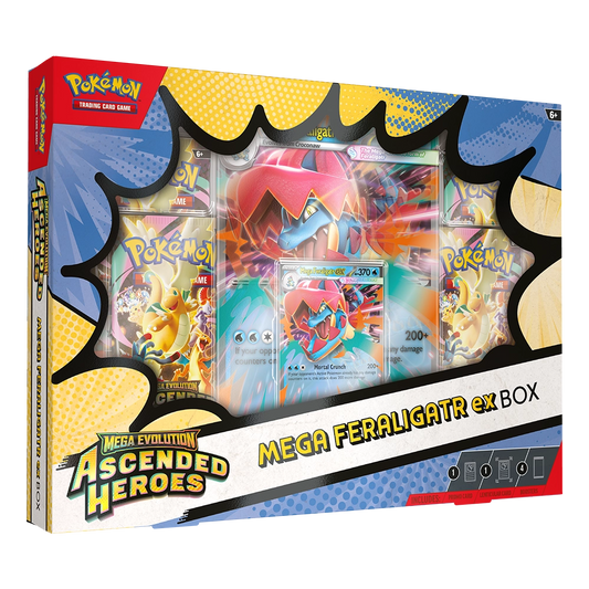 Ascended Heroes: Mega Feraligatr ex Box