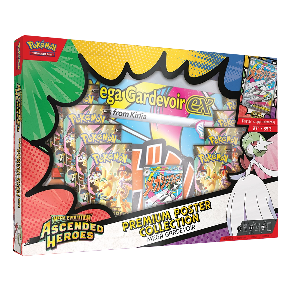 Ascended Heroes: Mega Gardevoir ex Premium Poster Collection