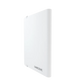 Back of a White Gamegenic Casual 18-Pocket Album, standing upright and closed