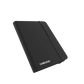 Black card holder with 'GAMEGENC' branding on a white background