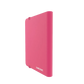 Back of a Pink Gamegenic Casual 8-Pocket Album Binder for Trading Cards, standing upright and closed