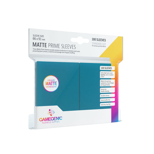Gamegenic: Matte Prime Blue Sleeves (100 pack)