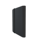 Back of a Black Gamegenic Prime 8-Pocket Album, standing upright and closed