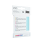 Gamegenic card sleeves packaging with size and brand information on a white background