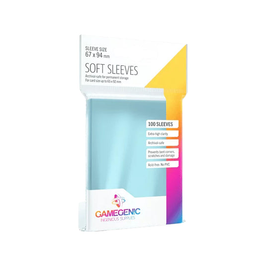 Gamegenic: Soft Sleeves (100 pack)