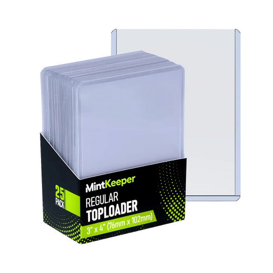 MintKeeper - Card Toploaders - Regular 35pt 3"x4" (25 pack)