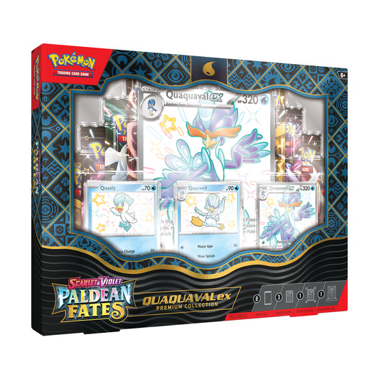 Paldean Fates Quaquaval ex Premium Collection