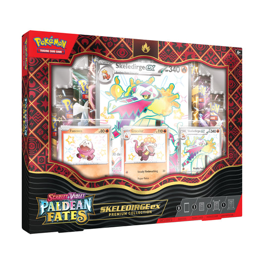 Paldean Fates Skeledirge ex Premium Collection