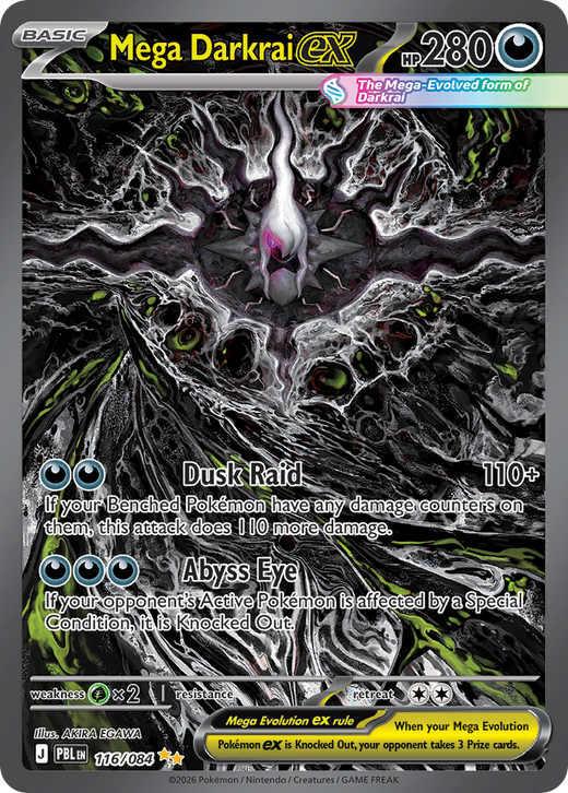 Pitch Black featured Pokémon TCG chase card