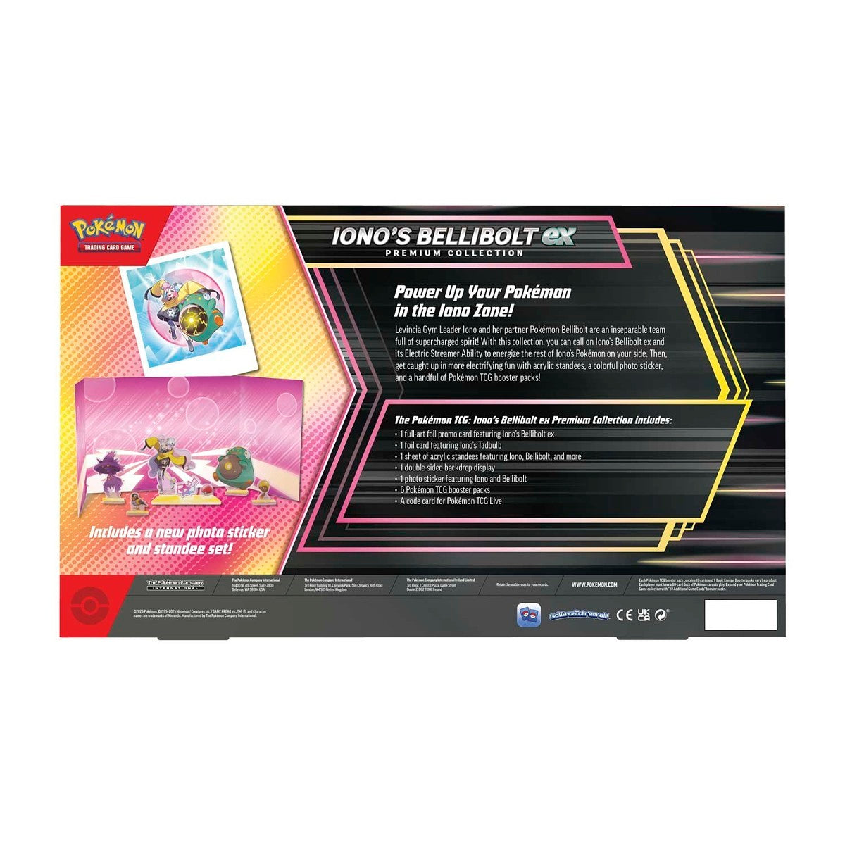 Pokémon TCG: Iono’s Bellibolt ex Premium Collection