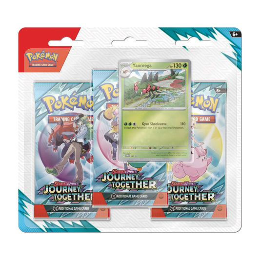 Journey Together 3 Pack Booster Blister (Yanmega)
