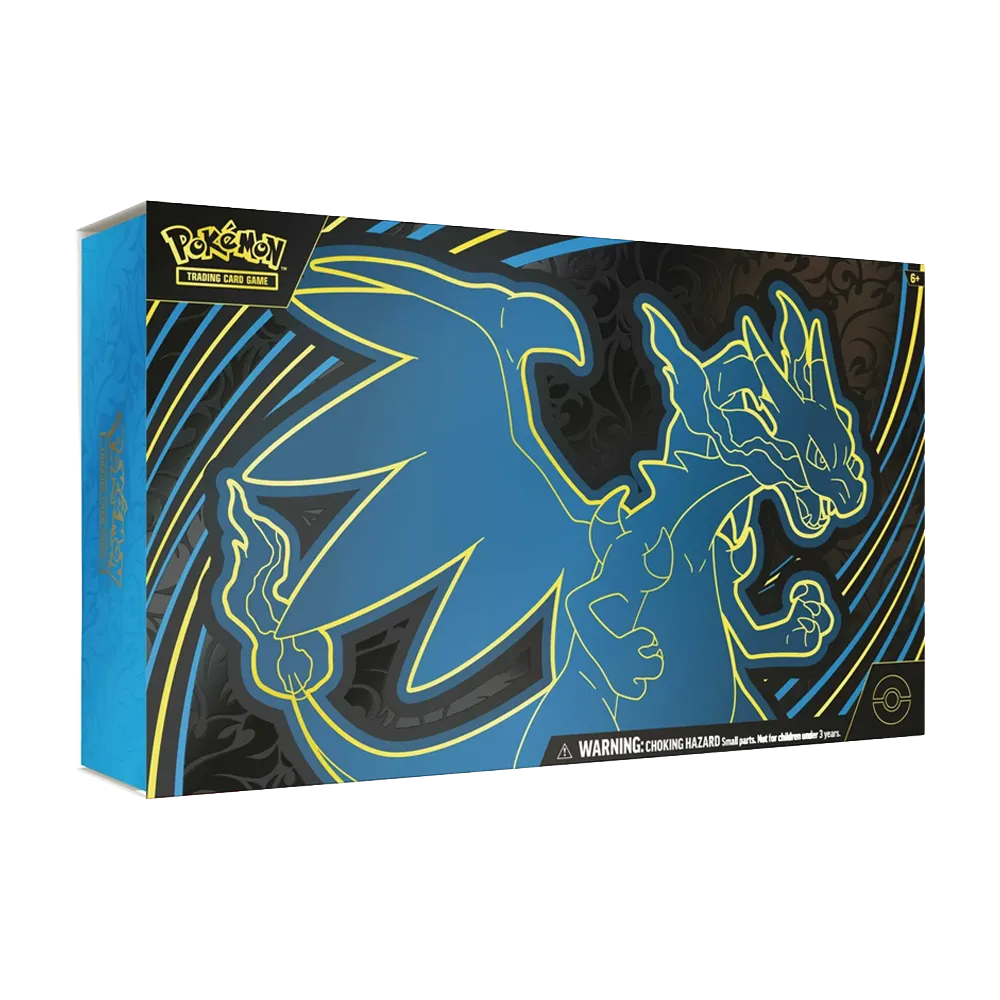 Product packaging of Mega Charizard X ex Ultra Premium Collection box
