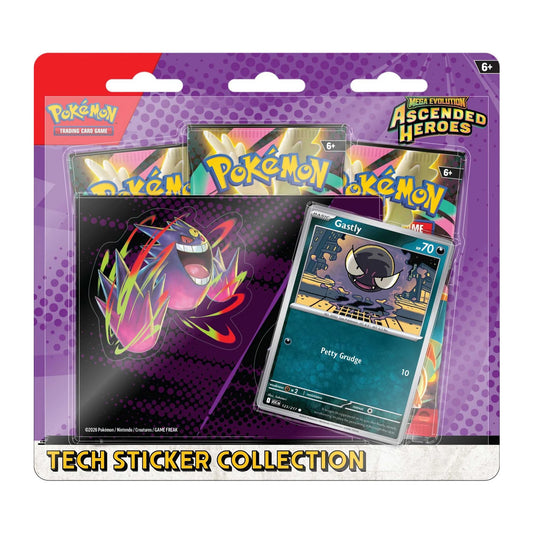 Pokemon TCG: Mega Evolution Ascended Heroes - Tech Sticker Collection (Gastly)