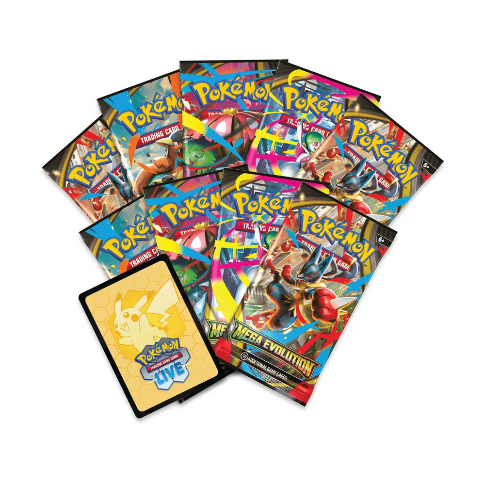 Pokémon TCG: Mega Evolution Elite Trainer Box (Lucario)