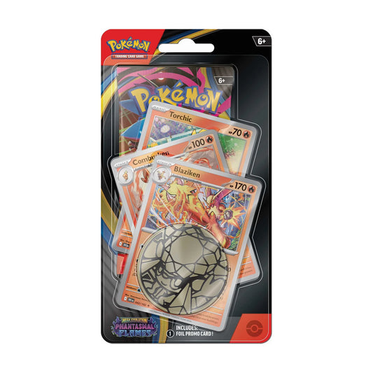 Pokémon TCG: Mega Evolution Phantasmal Flames Premium Checklane Blister (Blaziken)