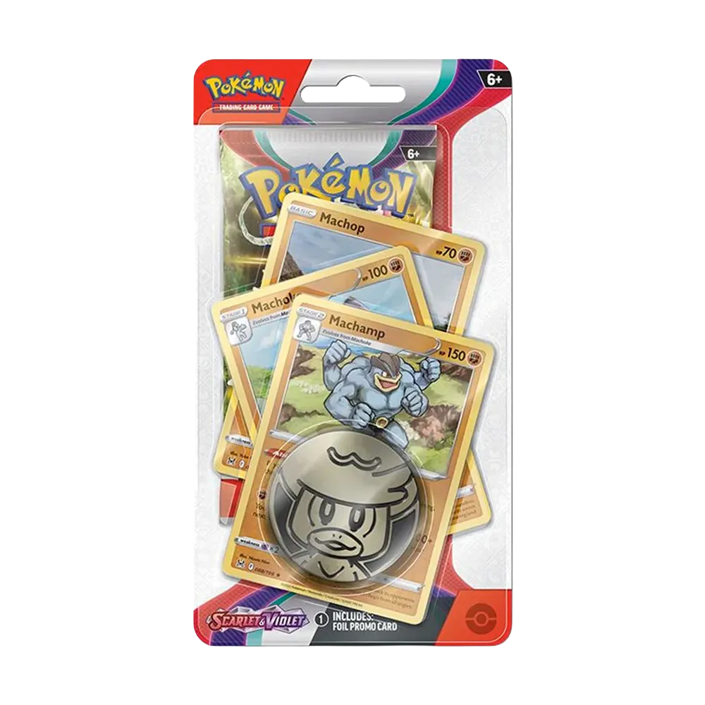Scarlet & Violet Premium Checklane Blister (Machamp)