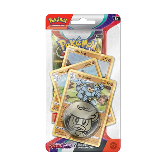 Scarlet & Violet Premium Checklane Blister (Machamp)
