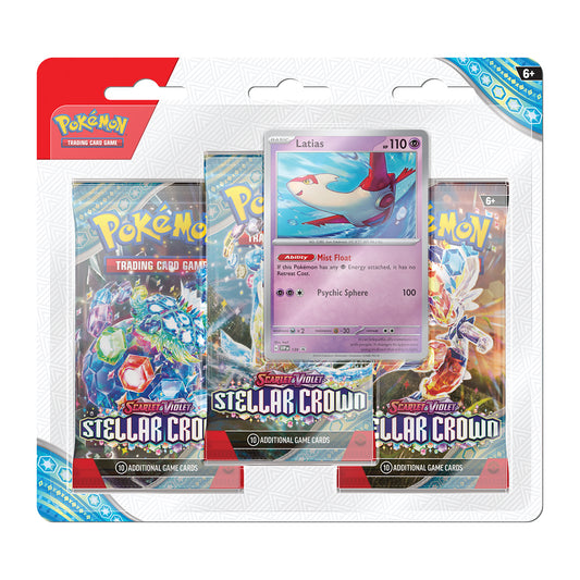 Stellar Crown 3 Pack Booster Blister (Latias)