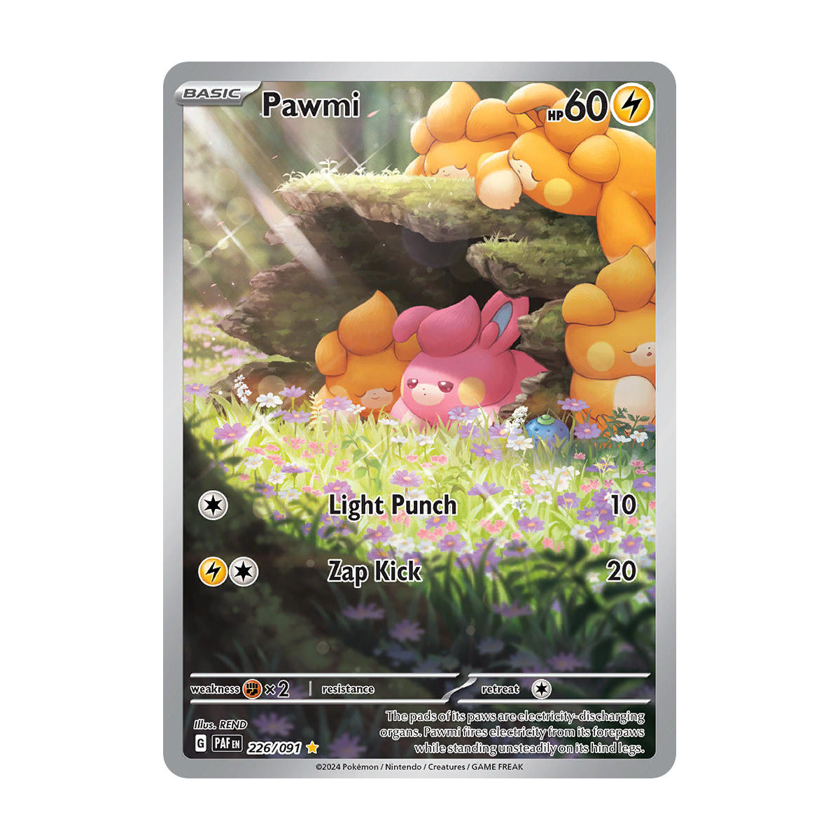 Pawmi 226/091 - Paldean Fates - Single Card