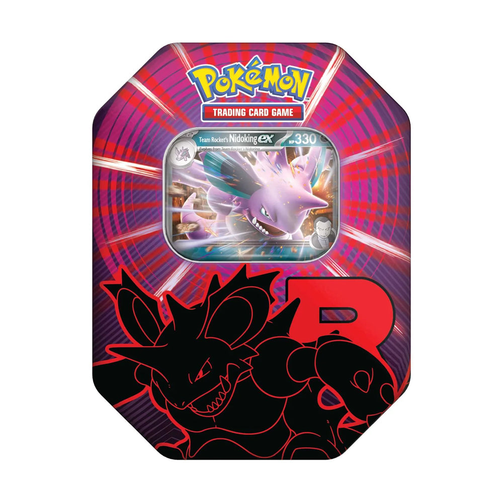 Pokémon TCG: Team Rocket Tin (Nidoking)