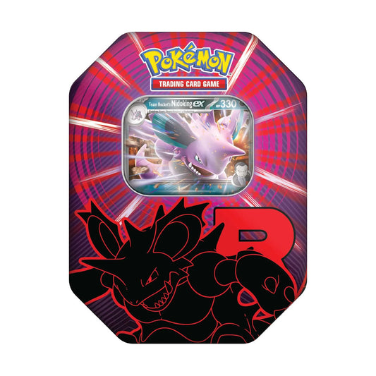 Pokémon TCG: Team Rocket Tin (Nidoking)