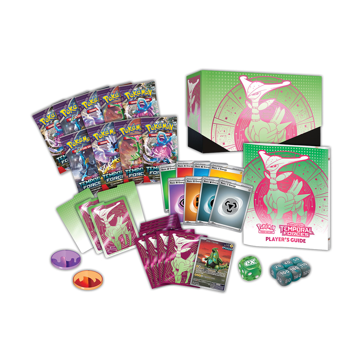 Temporal Forces Elite Trainer Box (Iron Leaves)