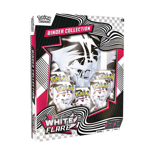 White Flare - Binder Collection Box
