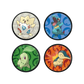Deck box identifiers featuring Cyndaquil, Chikorita, Totodile & Togepi