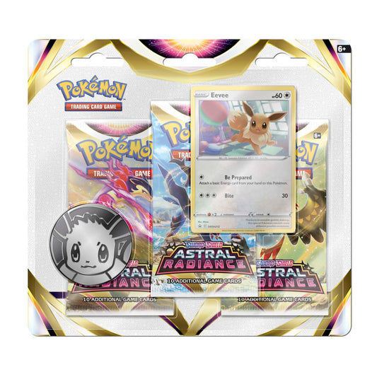Astral Radiance 3 Pack Booster Blister (Eevee)