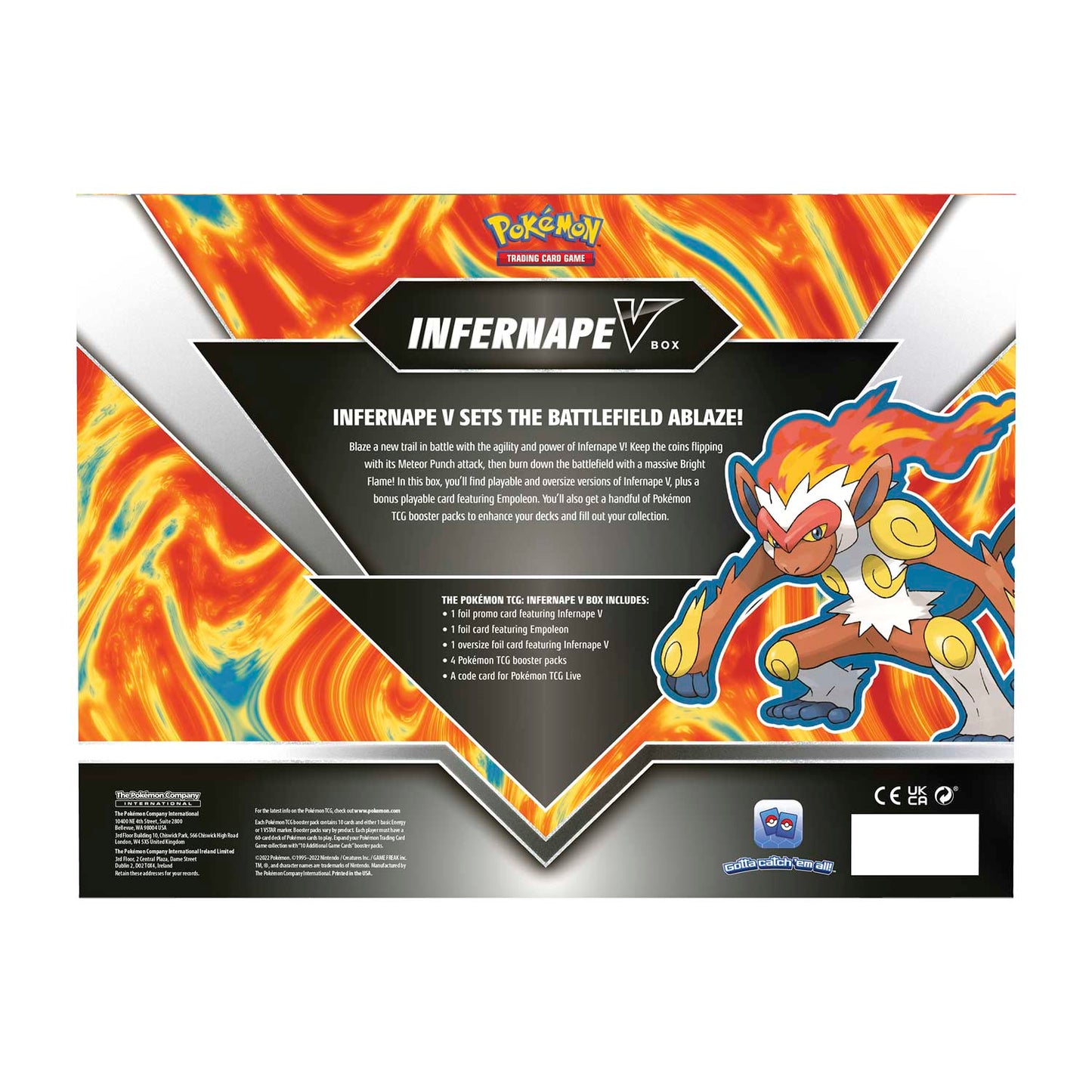 Infernape V Box - Pokémon TCG