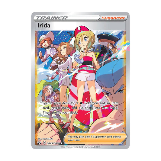 Irida (Trainer) GG63/GG70 - Crown Zenith - Single Card