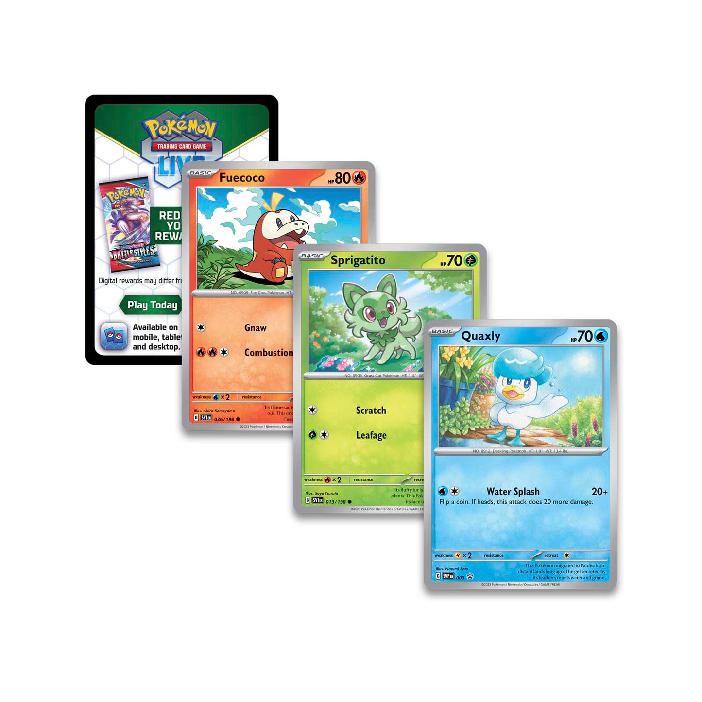 Pokémon TCG: Paldea Collection (Quaxly)