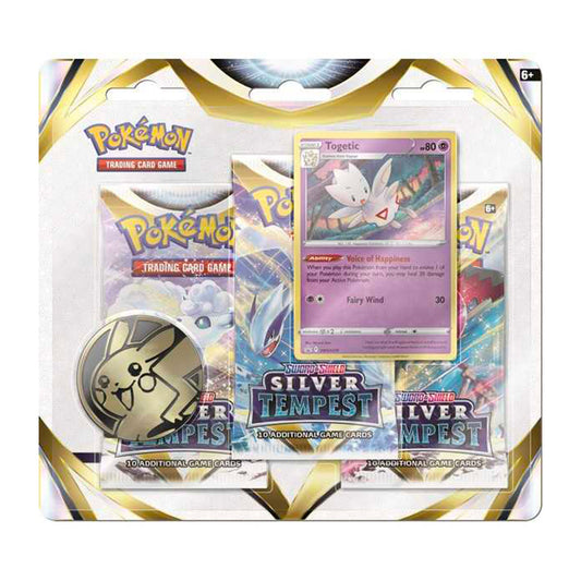 Silver Tempest 3 Pack Booster Blister (Togetic)
