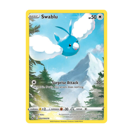 Swablu GG27/GG70 - Crown Zenith - Single Card